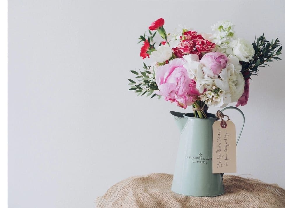 Blumenstrauß in einer Vase